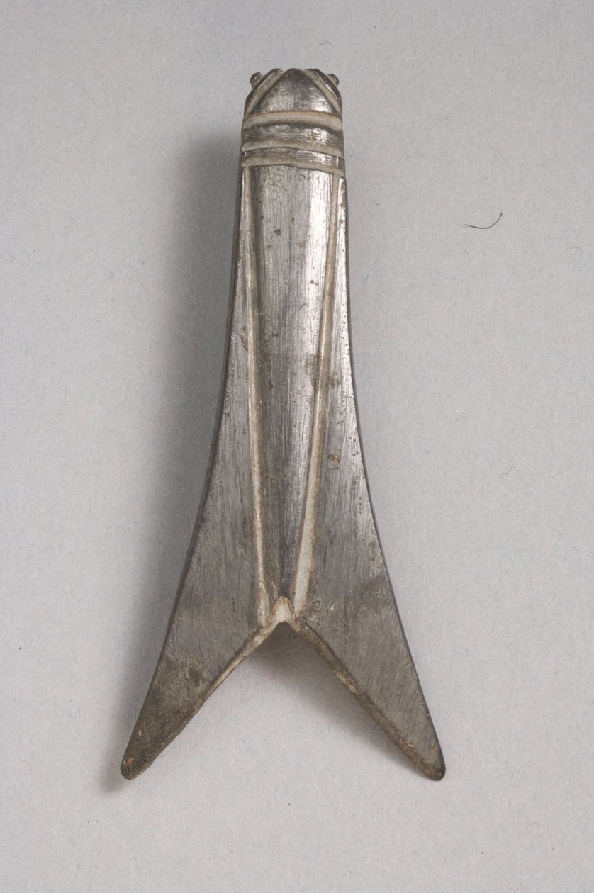 Fibula einer Zikade (Zinnbronze) von Roman