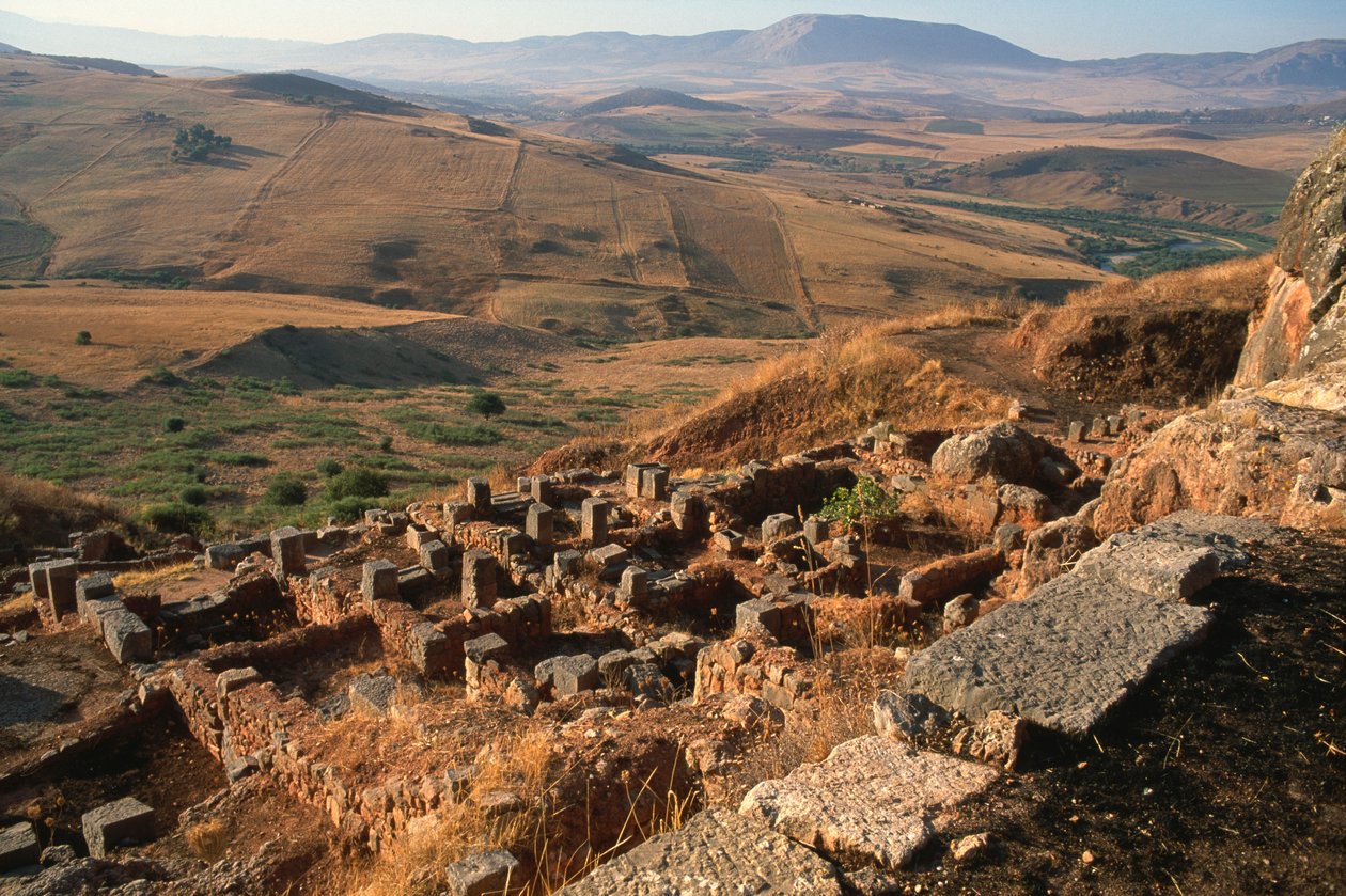 Gesamtansicht der Stätte von Roman
