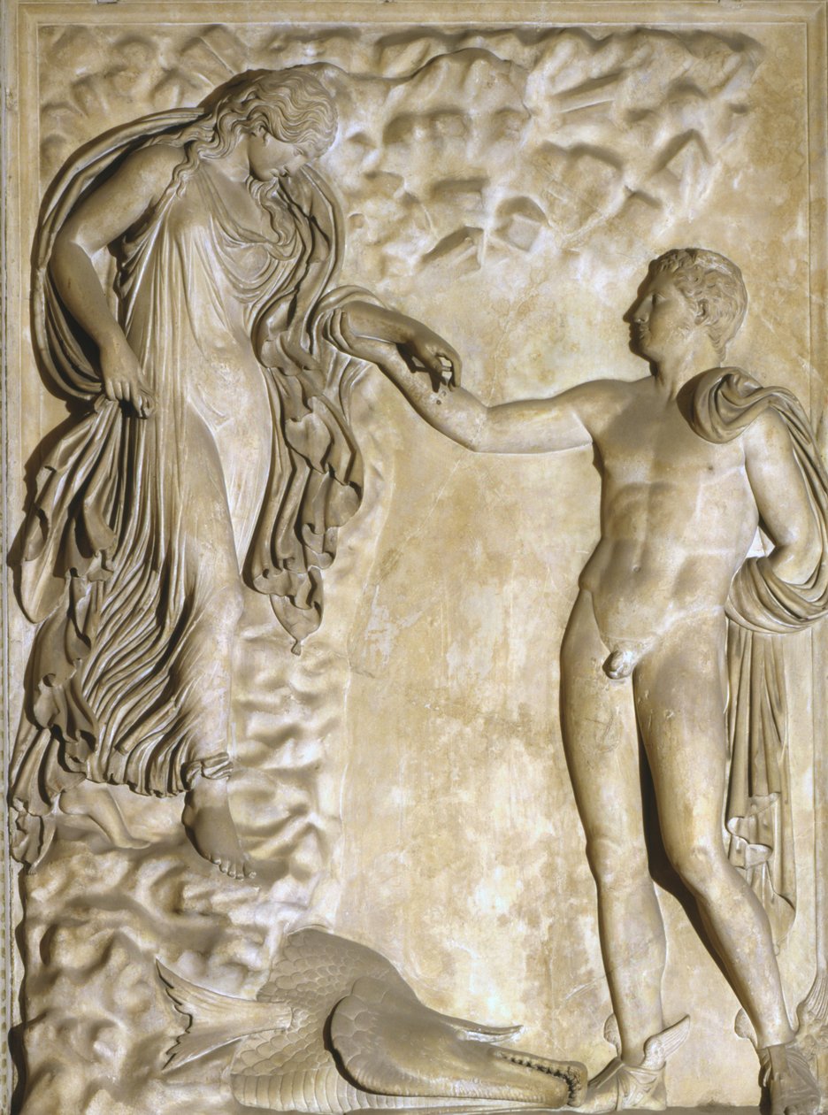 Perseus und Andromeda (Marmor) von Roman