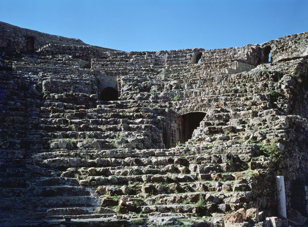 Ruinen des Theaters, spätes 2. Jahrhundert von Roman