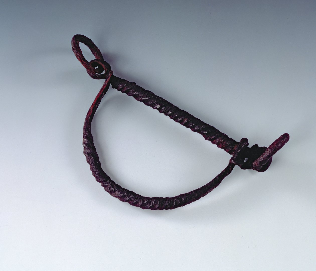 Trensengebiss, von der römischen Stätte in Newstead, Melrose, 80-100 n. Chr. von Roman