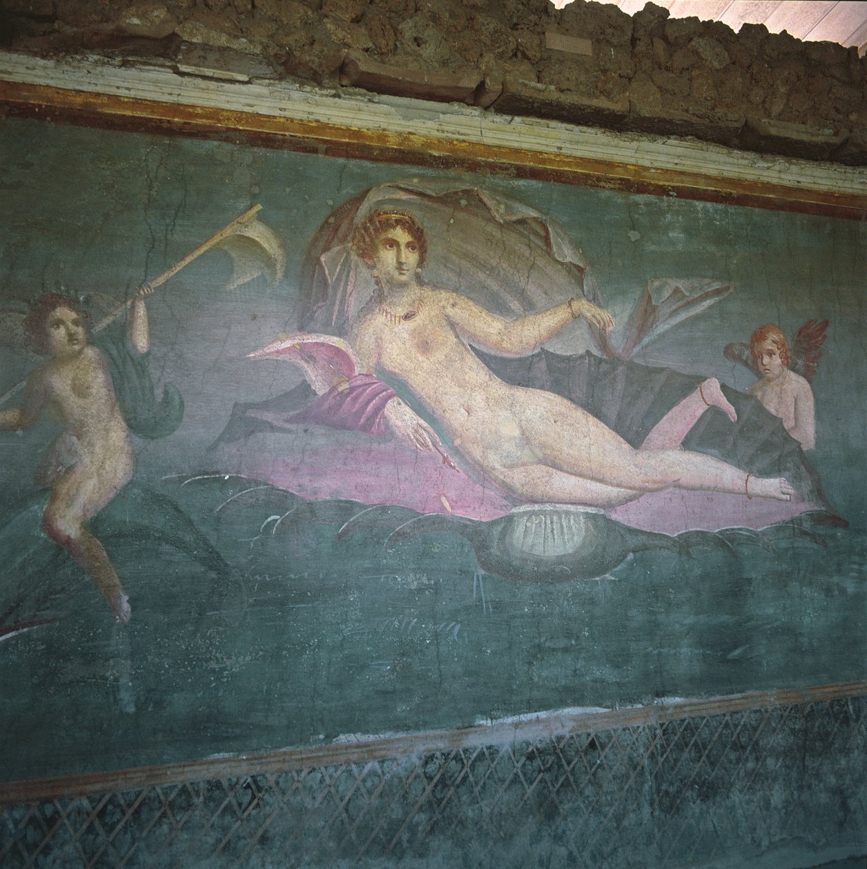 Venus segelt auf dem Meer von Roman