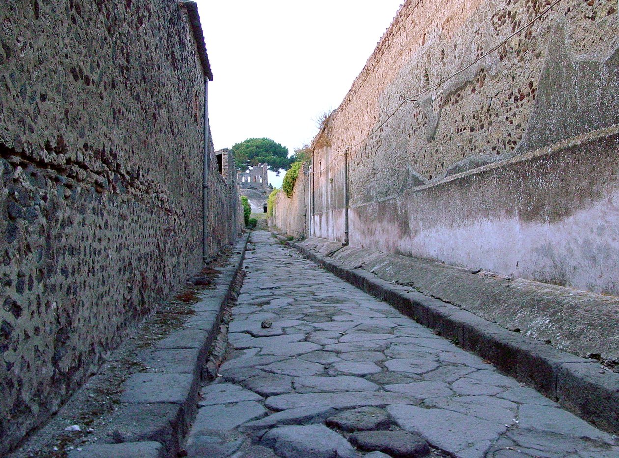 Ansicht einer Straße von Roman