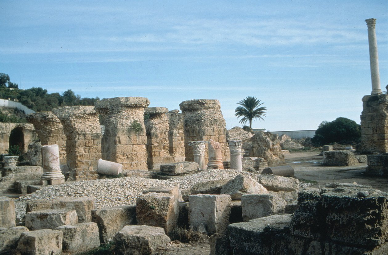 Ansicht von Ruinen von Roman