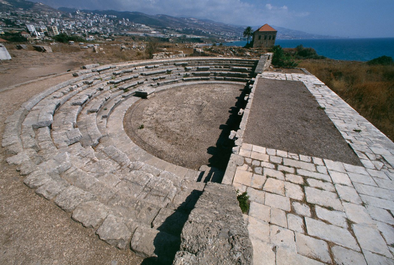 Blick auf das Theater von Roman