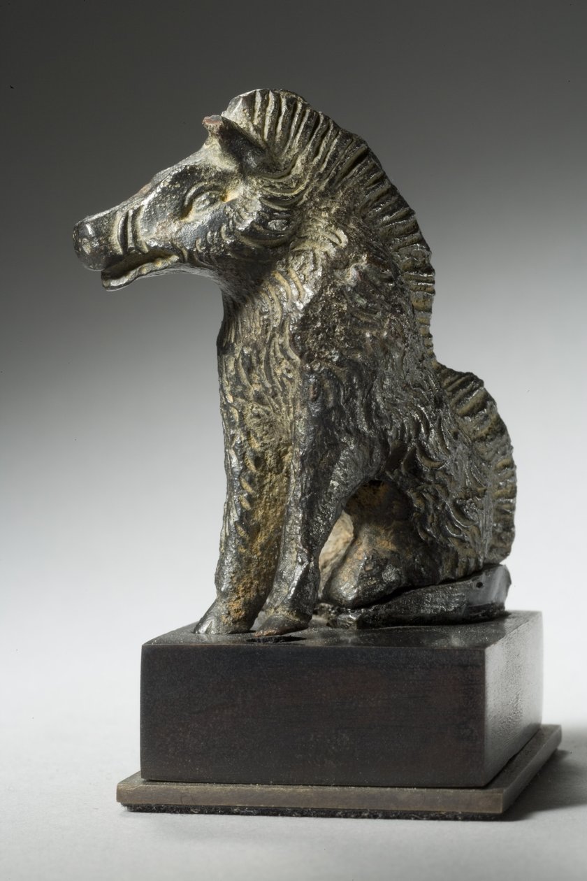 Wildschwein, wahrscheinlich aus Gallien, 1.-2. Jahrhundert n. Chr. von Roman