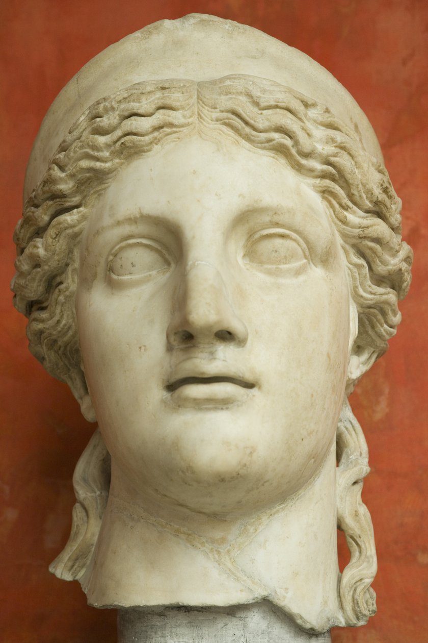Frau mit Diadem, römische Kaiserzeit (30 v. Chr. - 500 n. Chr.) von Roman