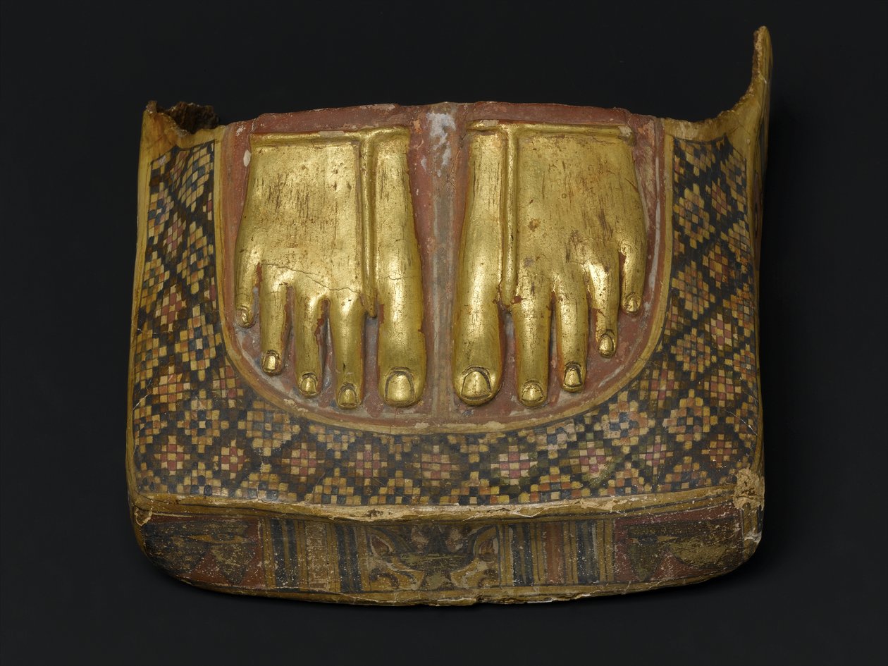 Fußkasten einer Mumie von Roman Period Egyptian