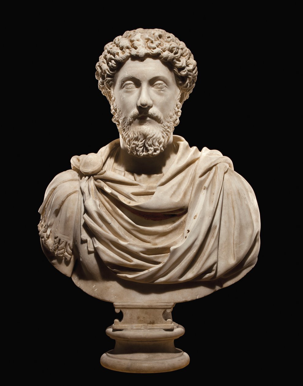 Büste des Marcus Aurelius, ca. 170-80 von Roman