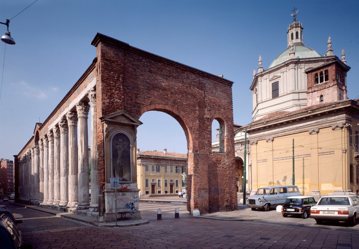 Säulen von St. Lorenz, 4. Jahrhundert von Roman