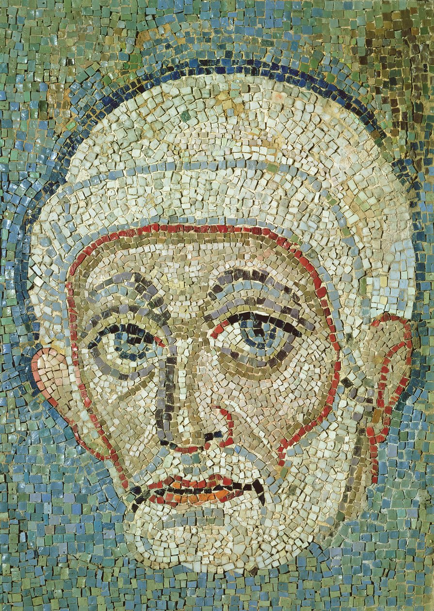 Kopf (Mosaik) von Roman