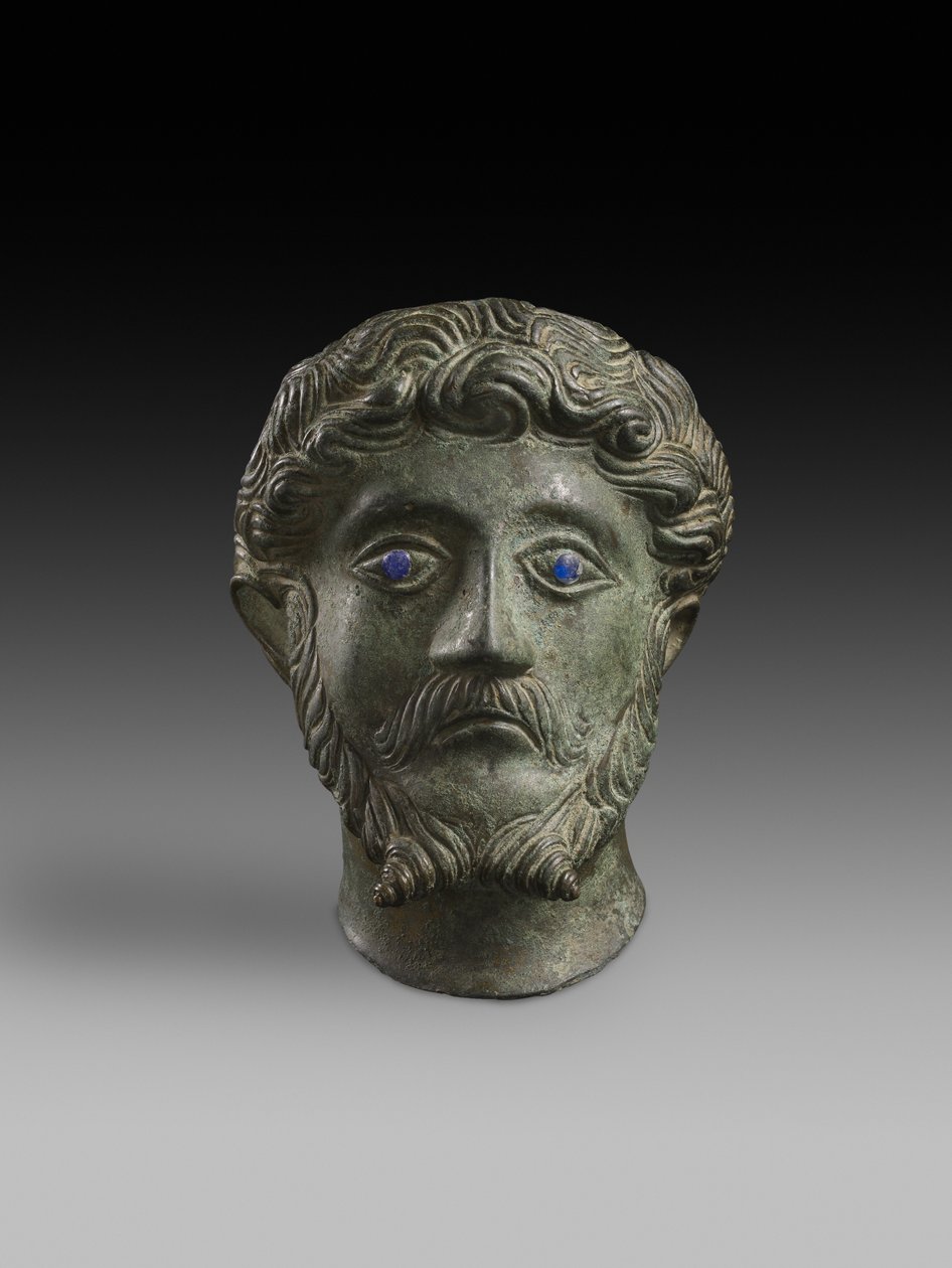 Kopf von Marcus Aurelius, 161-180 n. Chr. von Roman