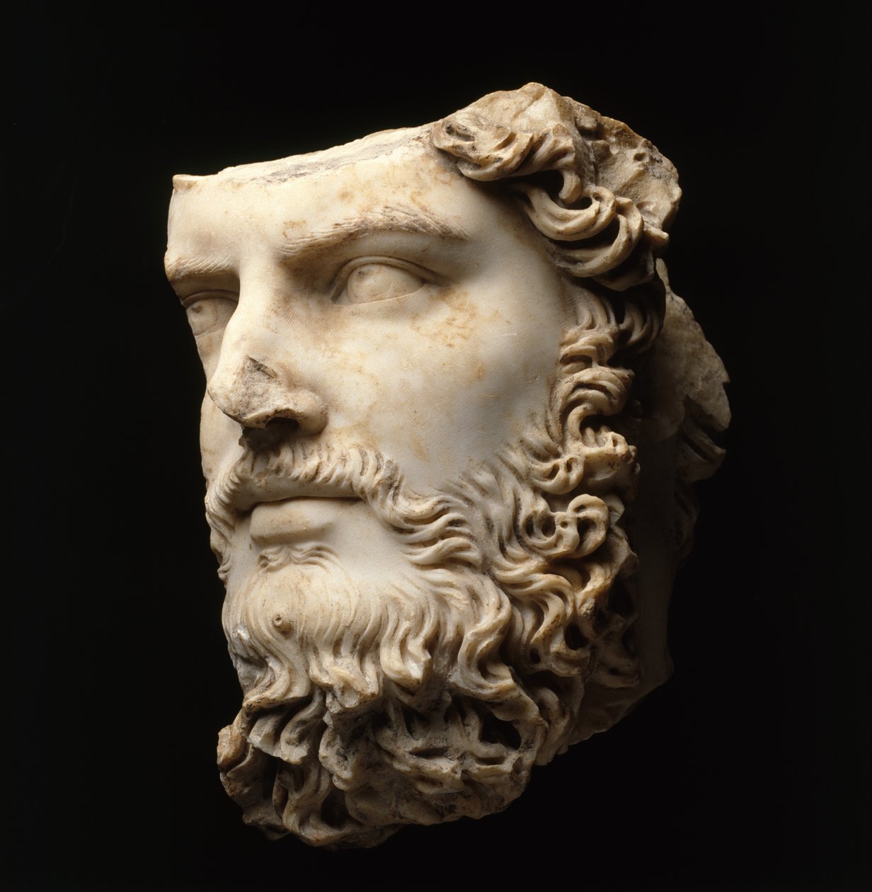 Porträt des Mitkaisers Lucius Verus von Roman