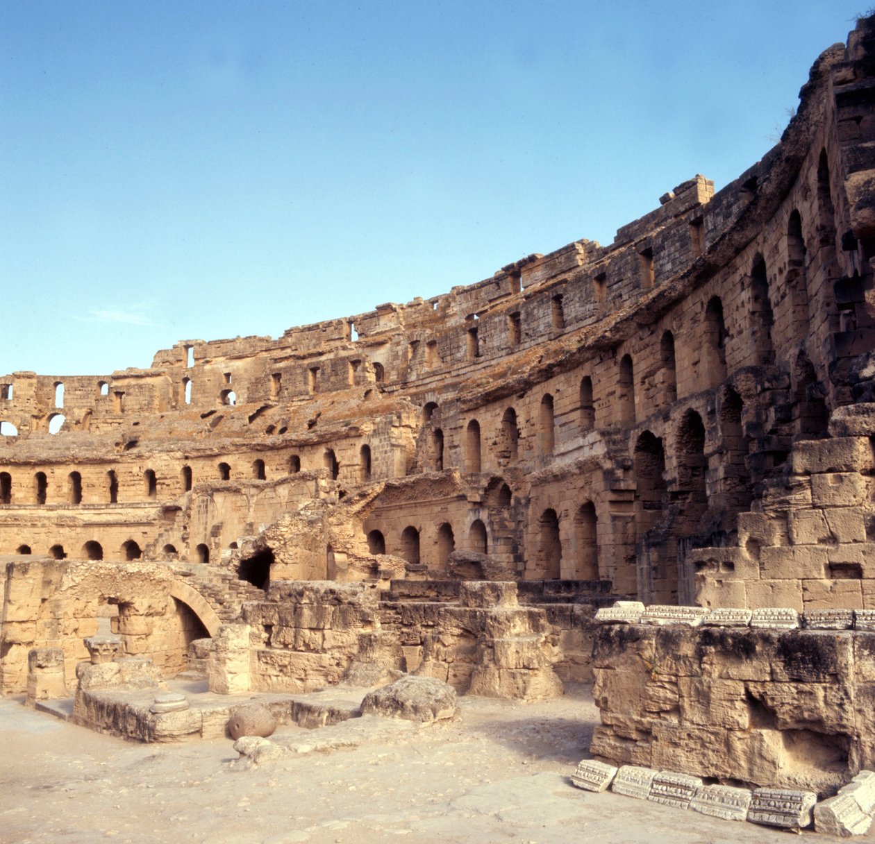 Römisches Kolosseum von El-Djem, Tunesien von Roman