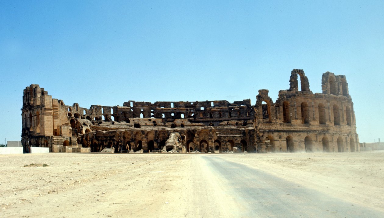 Römisches Kolosseum von El-Djem, Tunesien von Roman