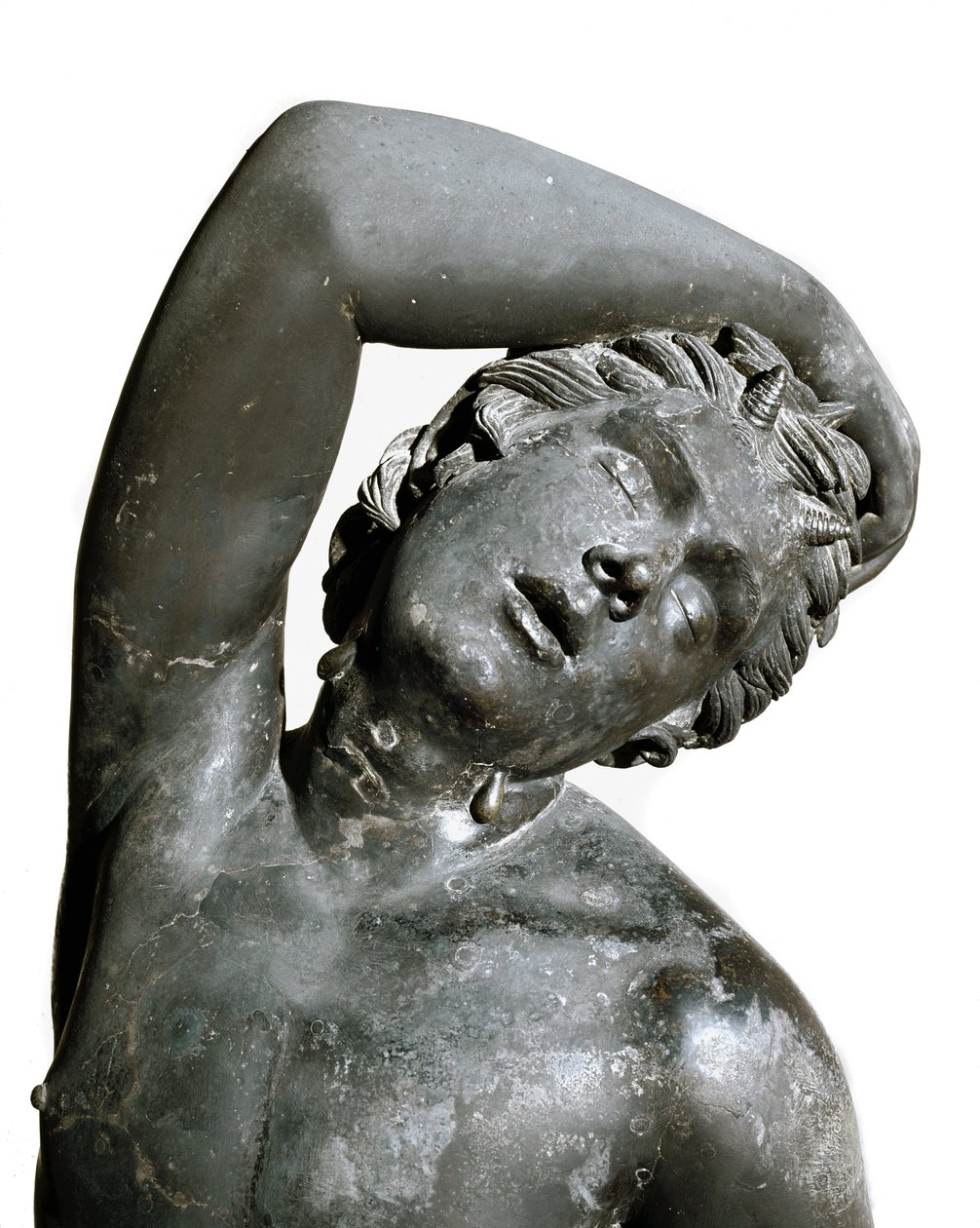Satyr, Bronzestatue von Roman