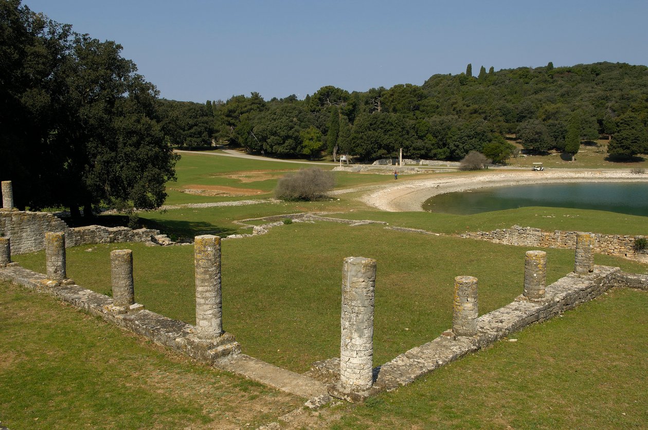 Die römische Villa in der Verige-Bucht, Brijuni, Kroatien von Roman