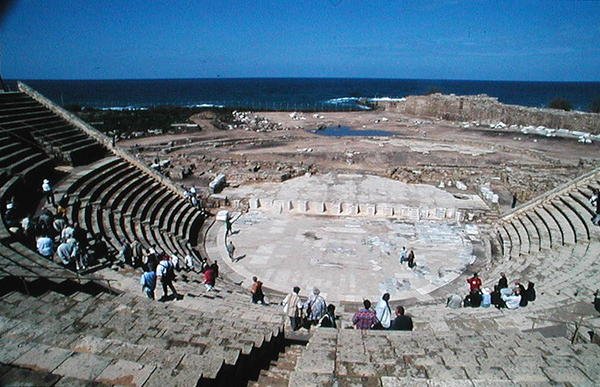 Ansicht des Theaters von Roman
