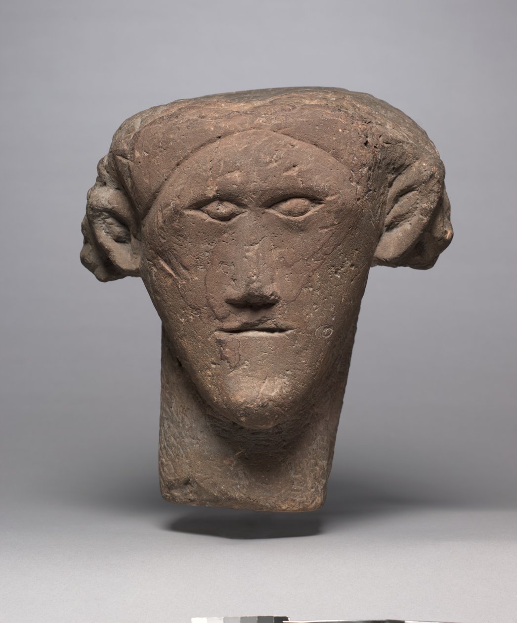 Keltischer Kopf, Nordengland von Roman Imperial Period