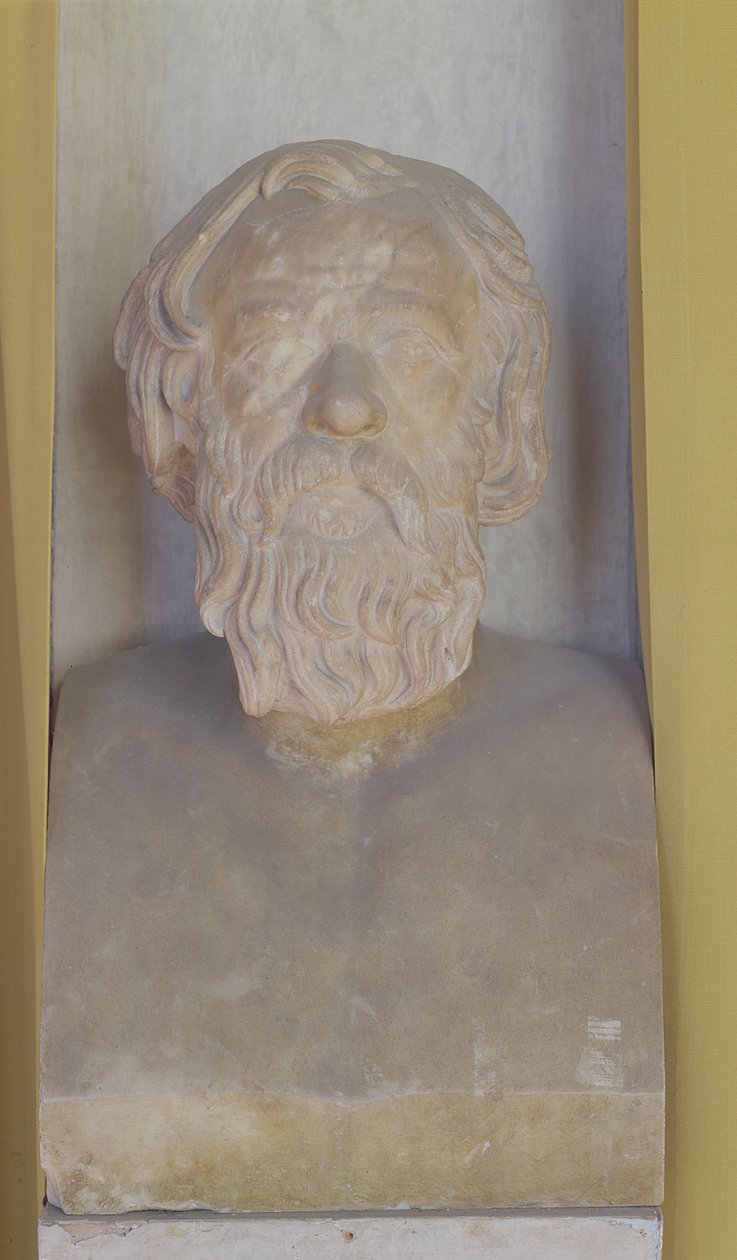 Büste des Sokrates von Roman Roman