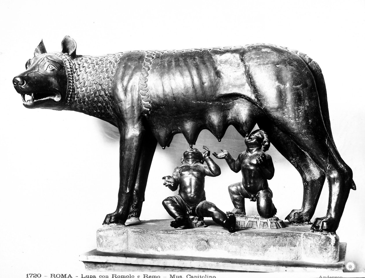 Romulus und Remus (Bronze) von Roman Roman