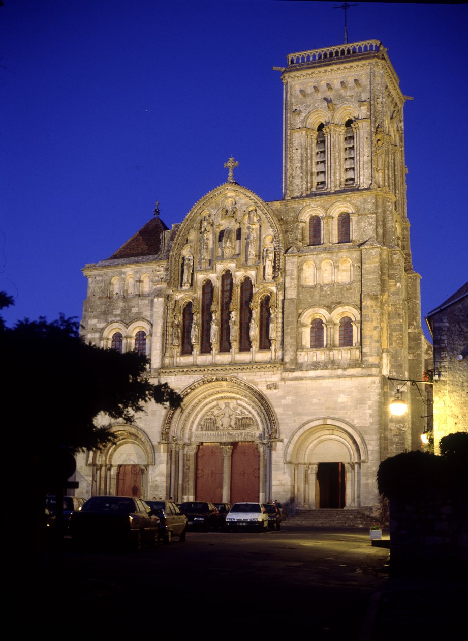 Kathedrale von Vézelay (Yonne 89) von Romanesque