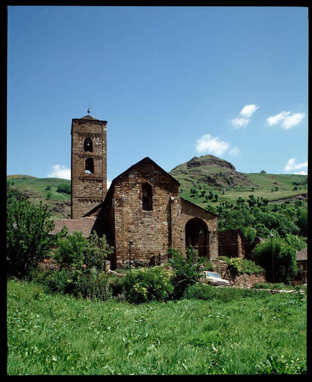 Ansicht der Kirche von Romanesque