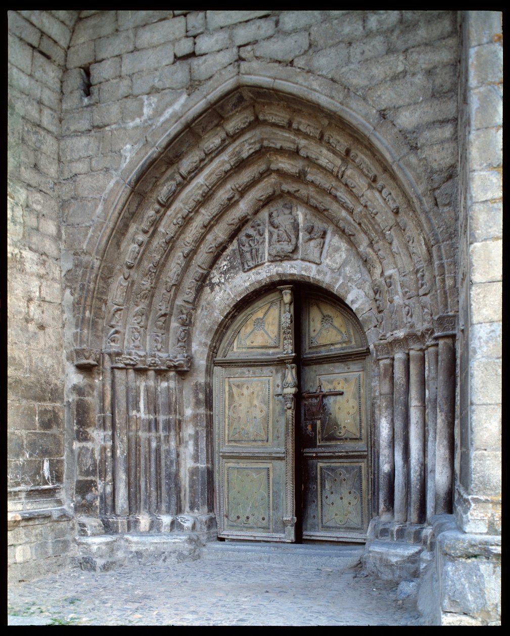 Ansicht der Kirche von Romanesque