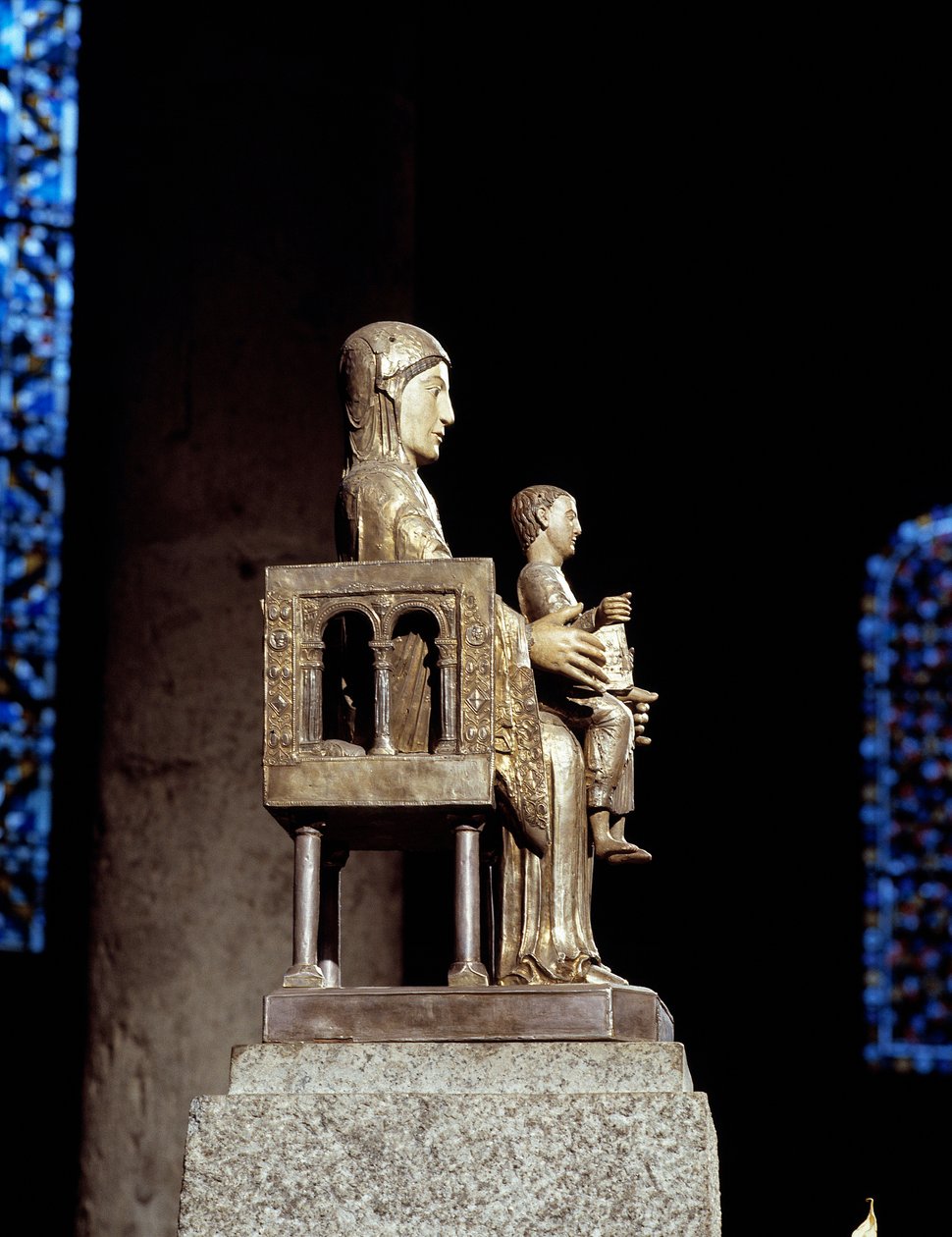 Jungfrau und Kind von Romanesque
