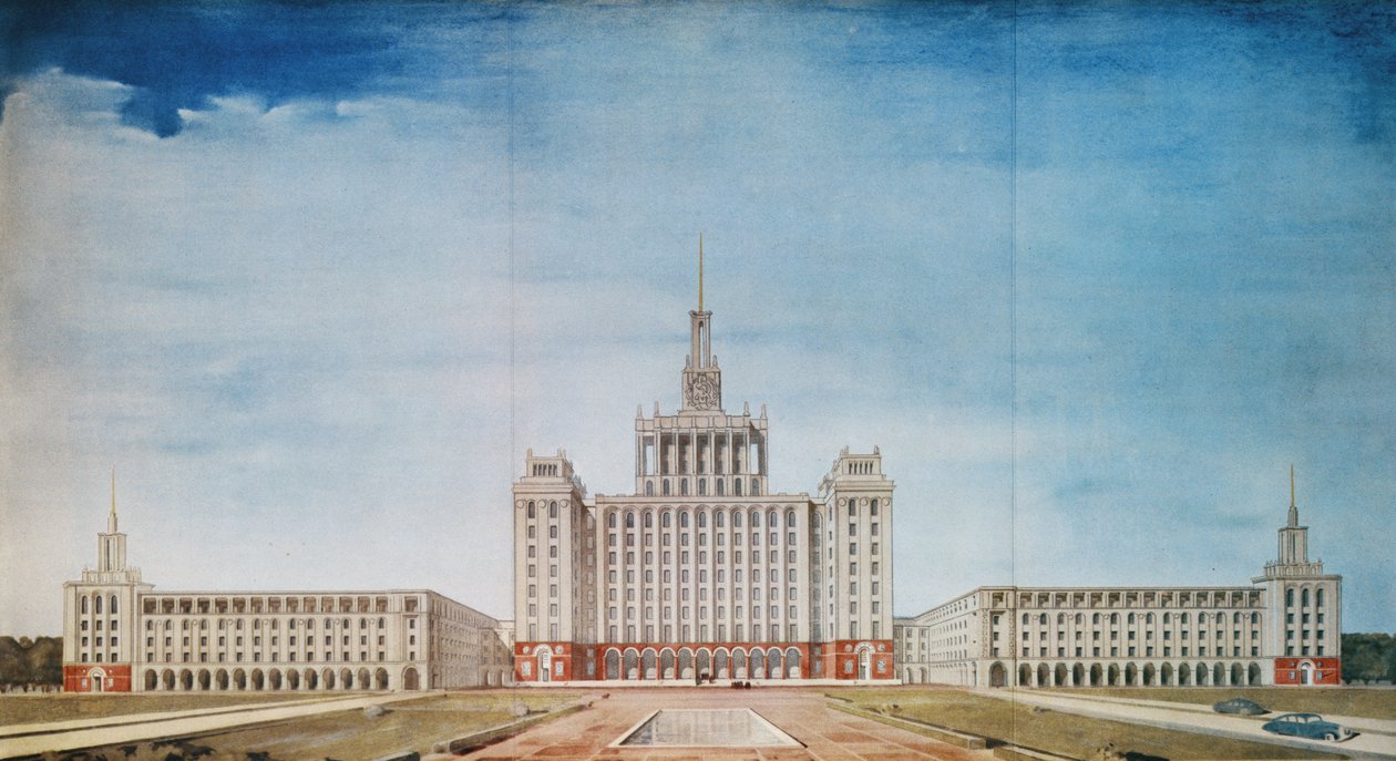 Casa Scinteii, Bukarest von Romanian School