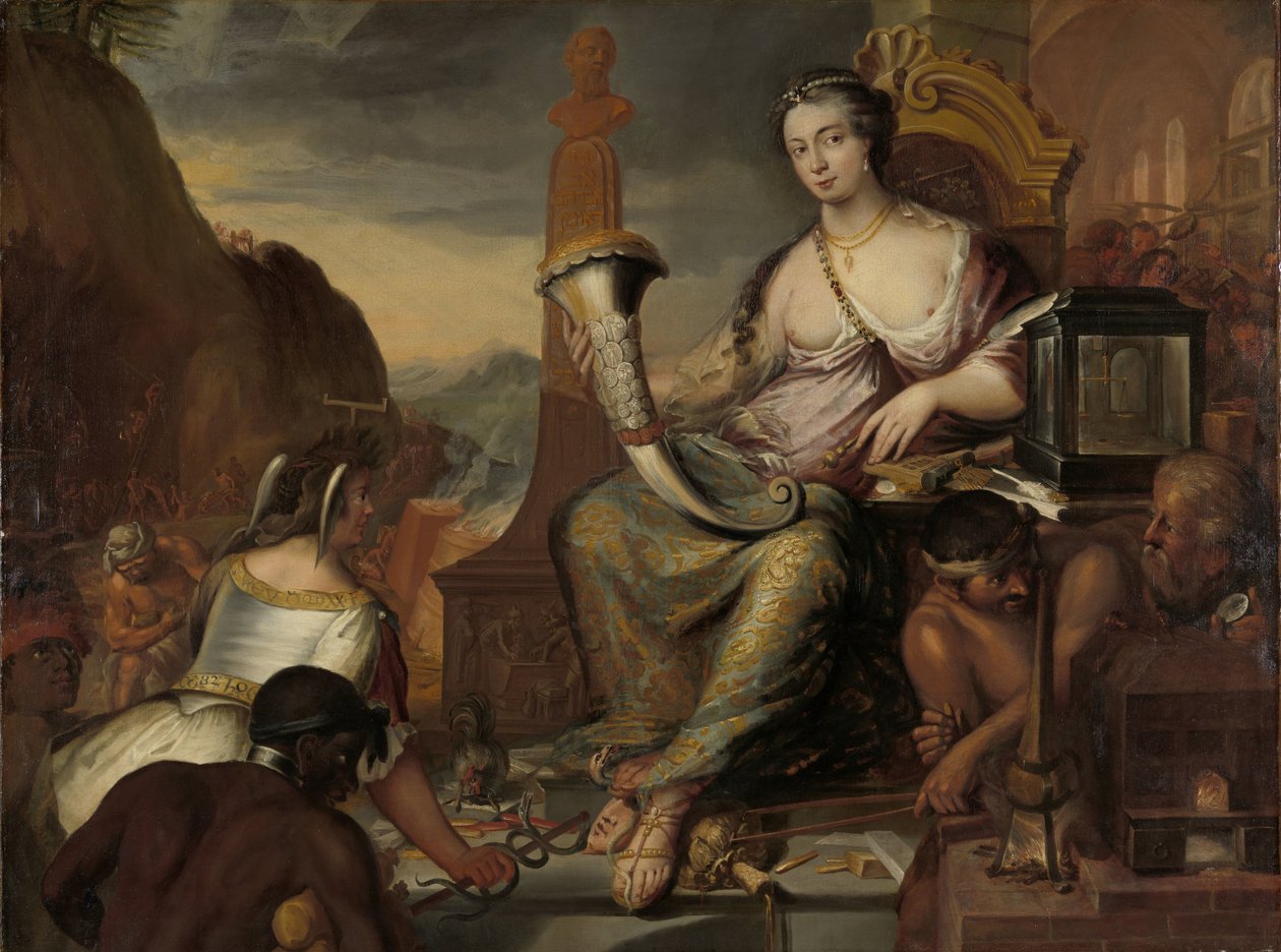 Allegorie der Münzprägung von Romeyn de Hooghe
