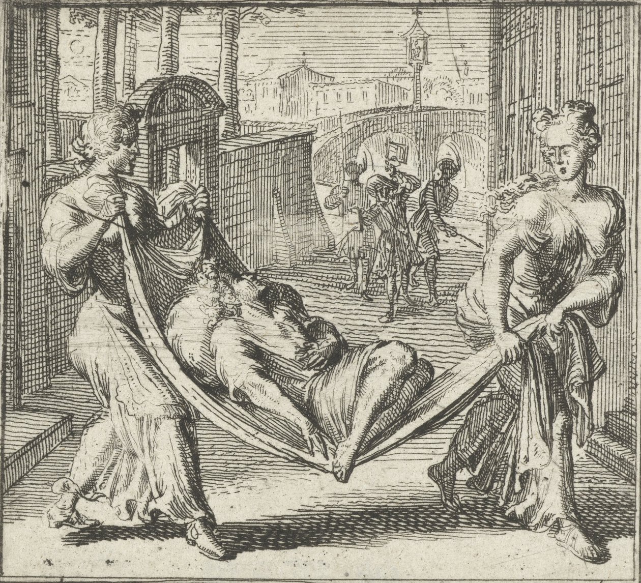 Decameron: Vierter Tag, sechste Geschichte von Romeyn de Hooghe