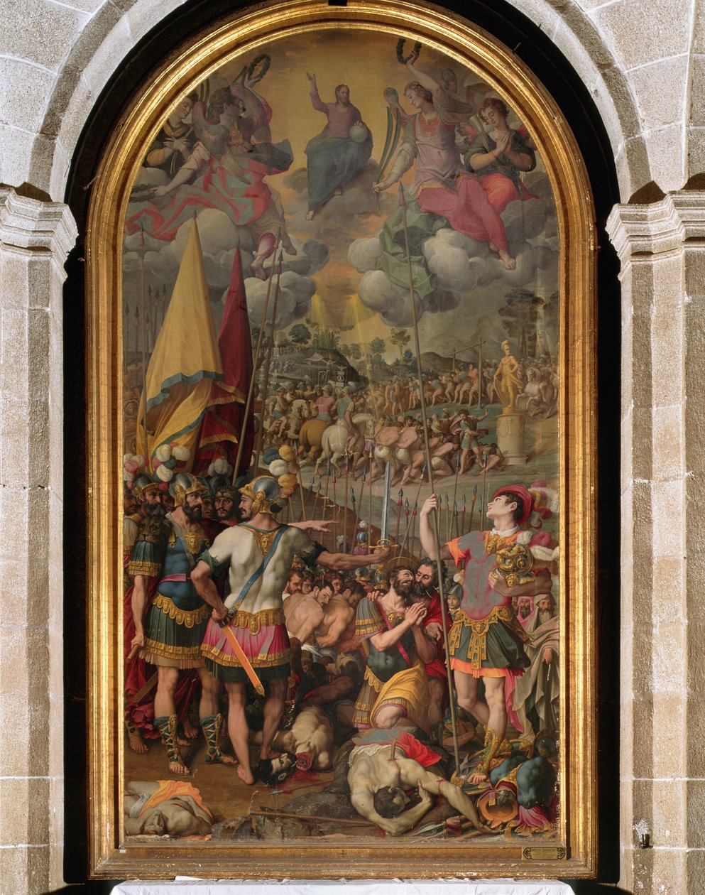 Das Martyrium des hl. Mauritius von Romulo Cincinnato