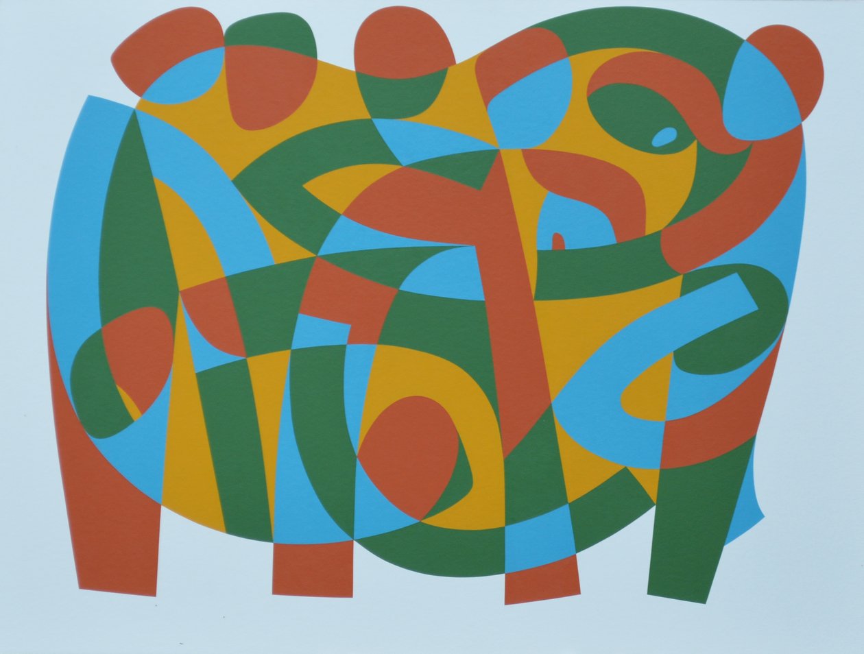 Ganzheit in Gebrochenheit, 1989 von Ron Waddams