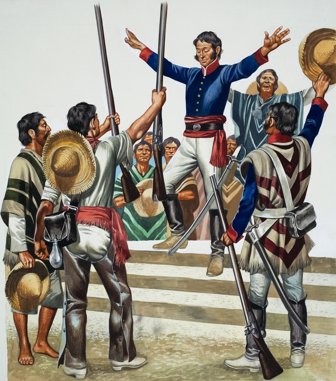 Agustin de Iturbide (1783-1824) von Ron Embleton