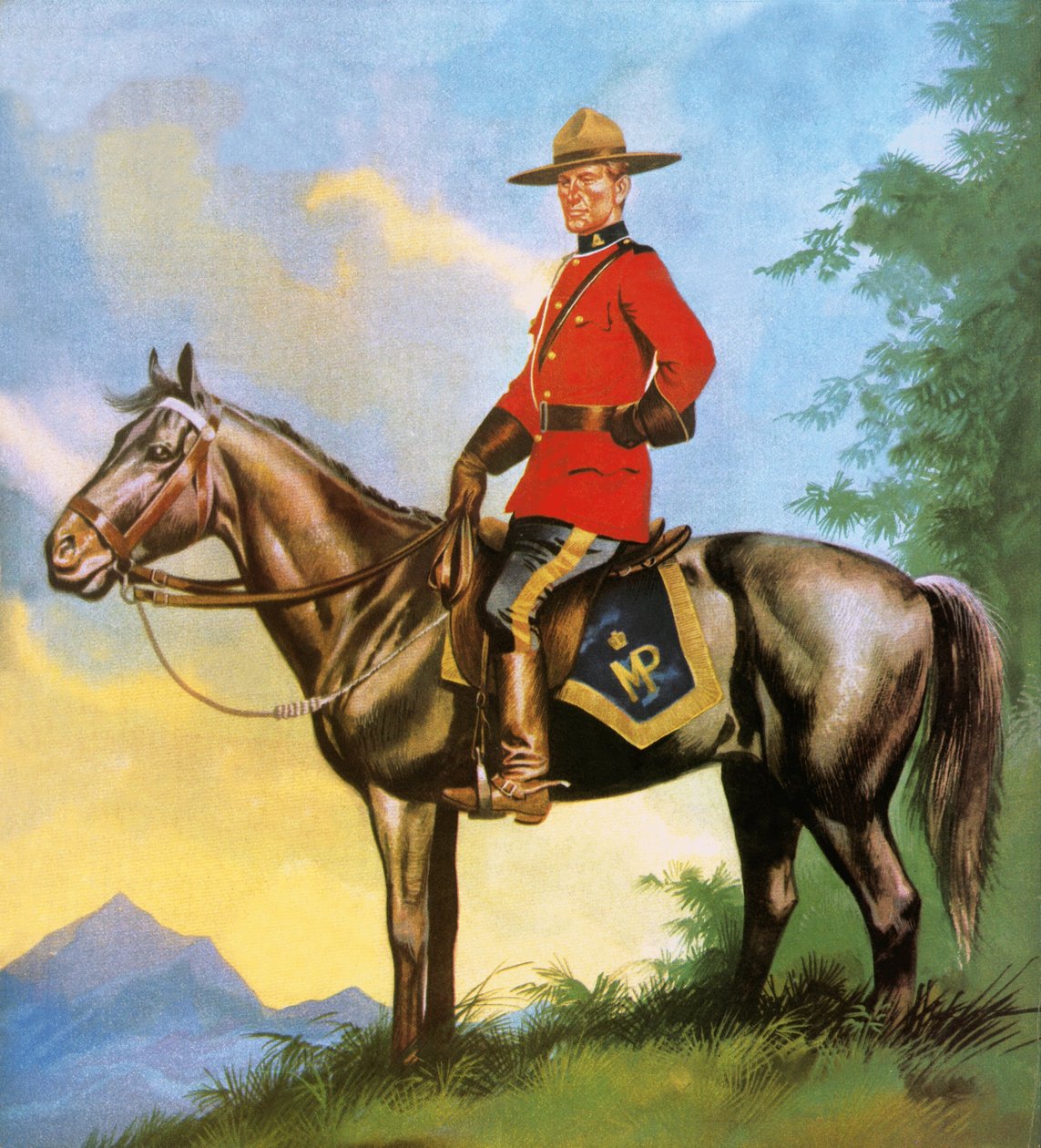 Kanadischer Mounty von Ron Embleton