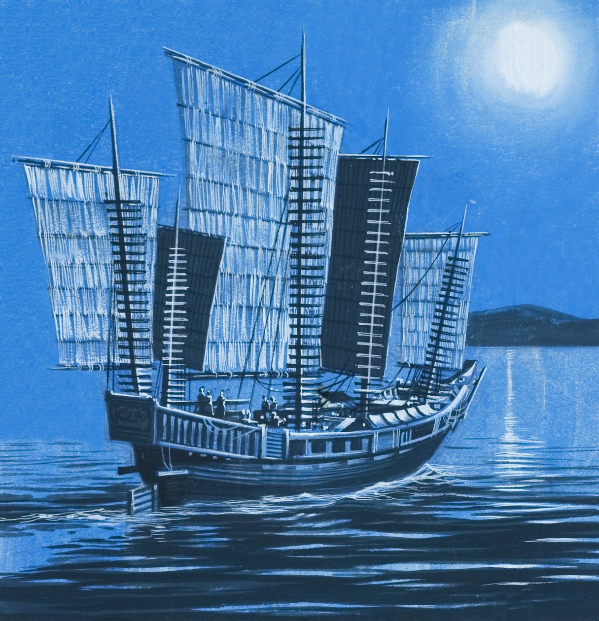Chinesisches Schiff von Ron Embleton