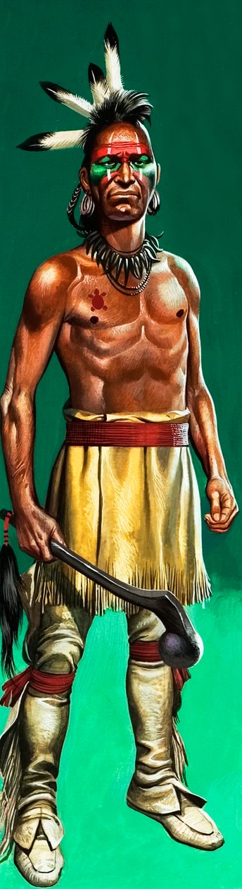 Irokesenkrieger von Ron Embleton