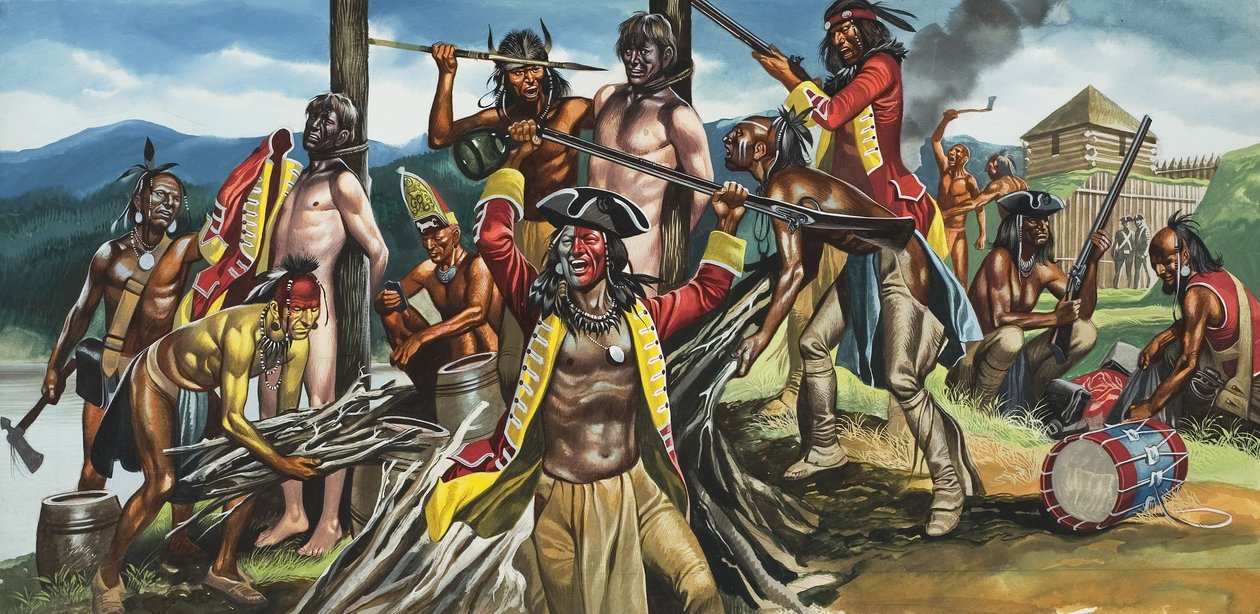 Auf dem Scheiterhaufen geröstet von Ron Embleton