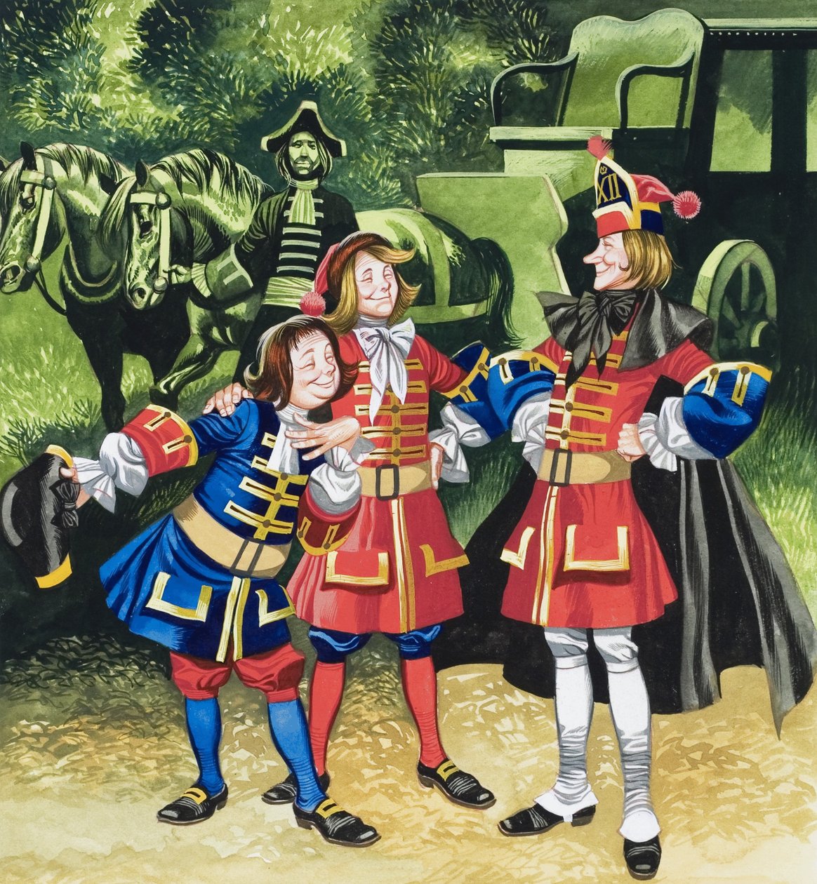 Die drei Soldaten von Ron Embleton