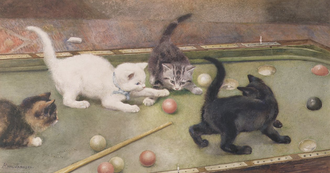 Bar-Billard von Rosa Jameson