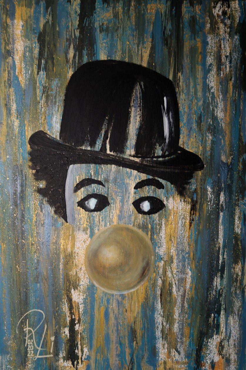 Charlie Chaplin - Ballon II von RosaLi