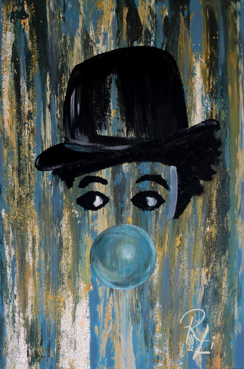 Charlie Chaplin - Ballon I von RosaLi