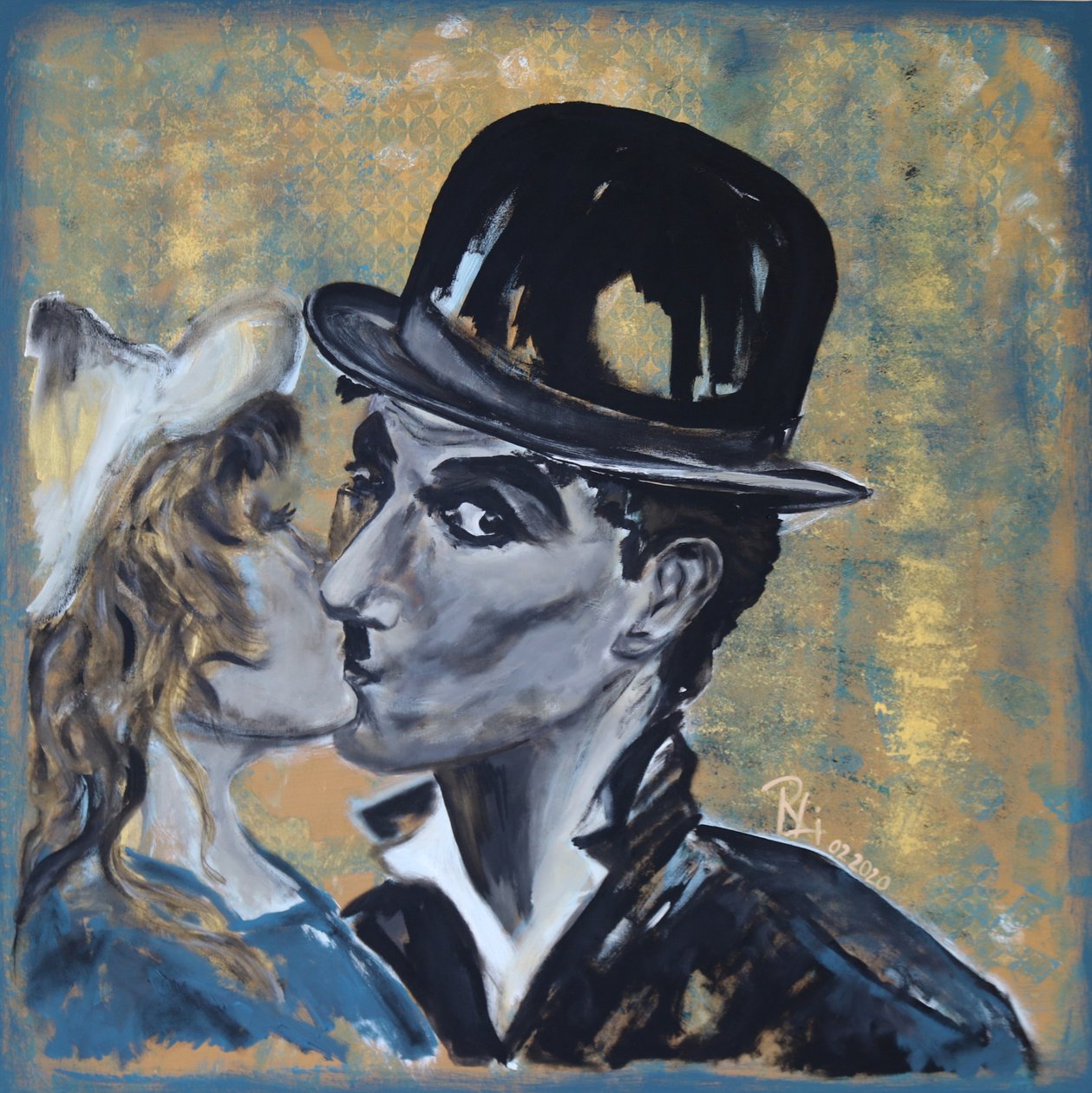 Charlie Chaplin - Der Kuss von RosaLi