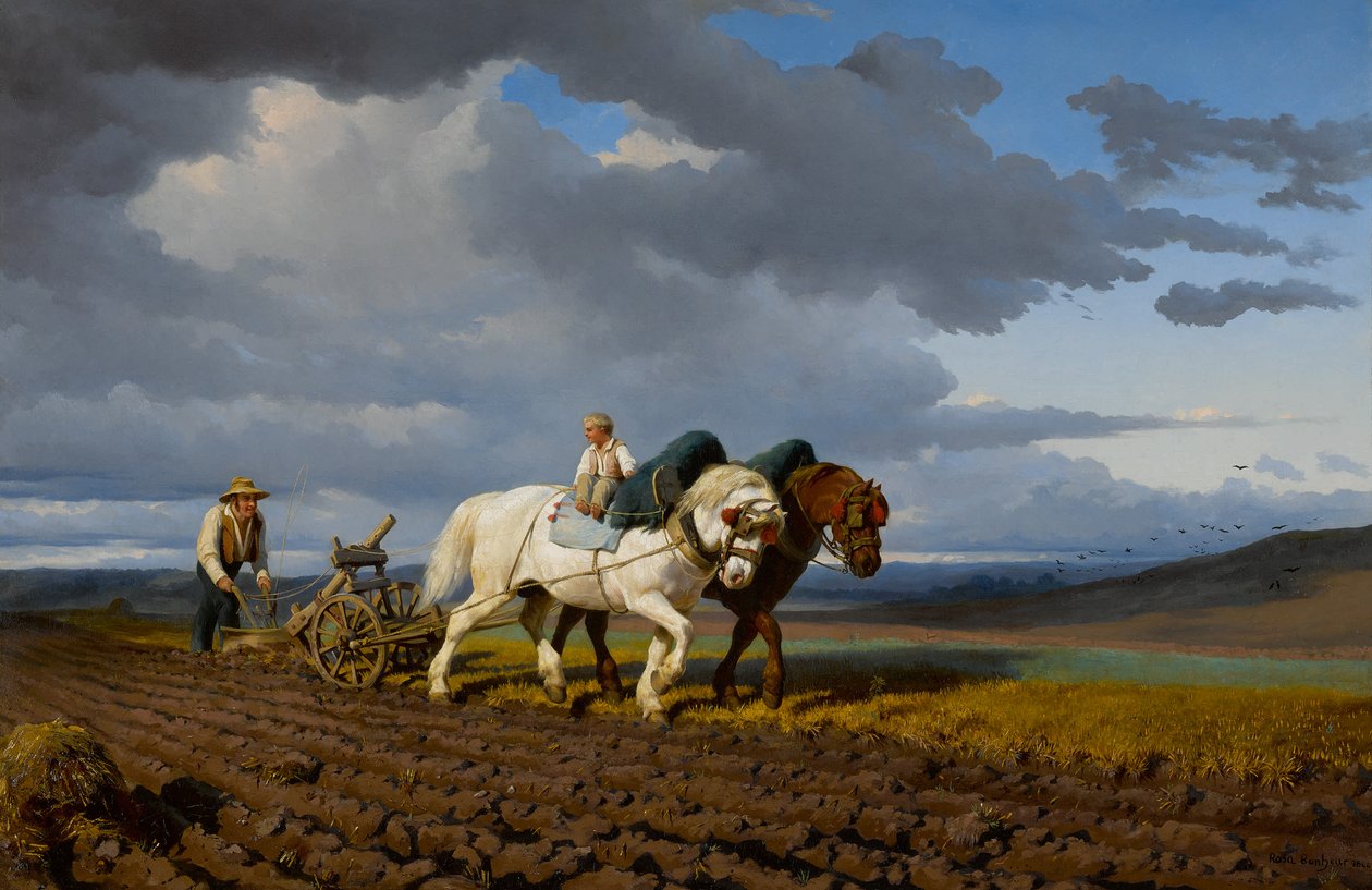 Das Pflügen von Rosa Bonheur