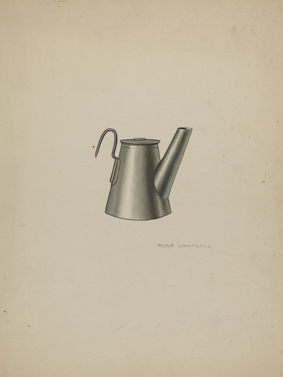 Bergmanns-Öllampe von Rose Campbell Gerke
