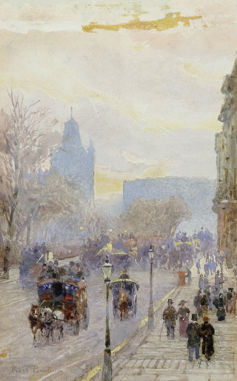 Eine Straße in London von Rose Maynard Barton