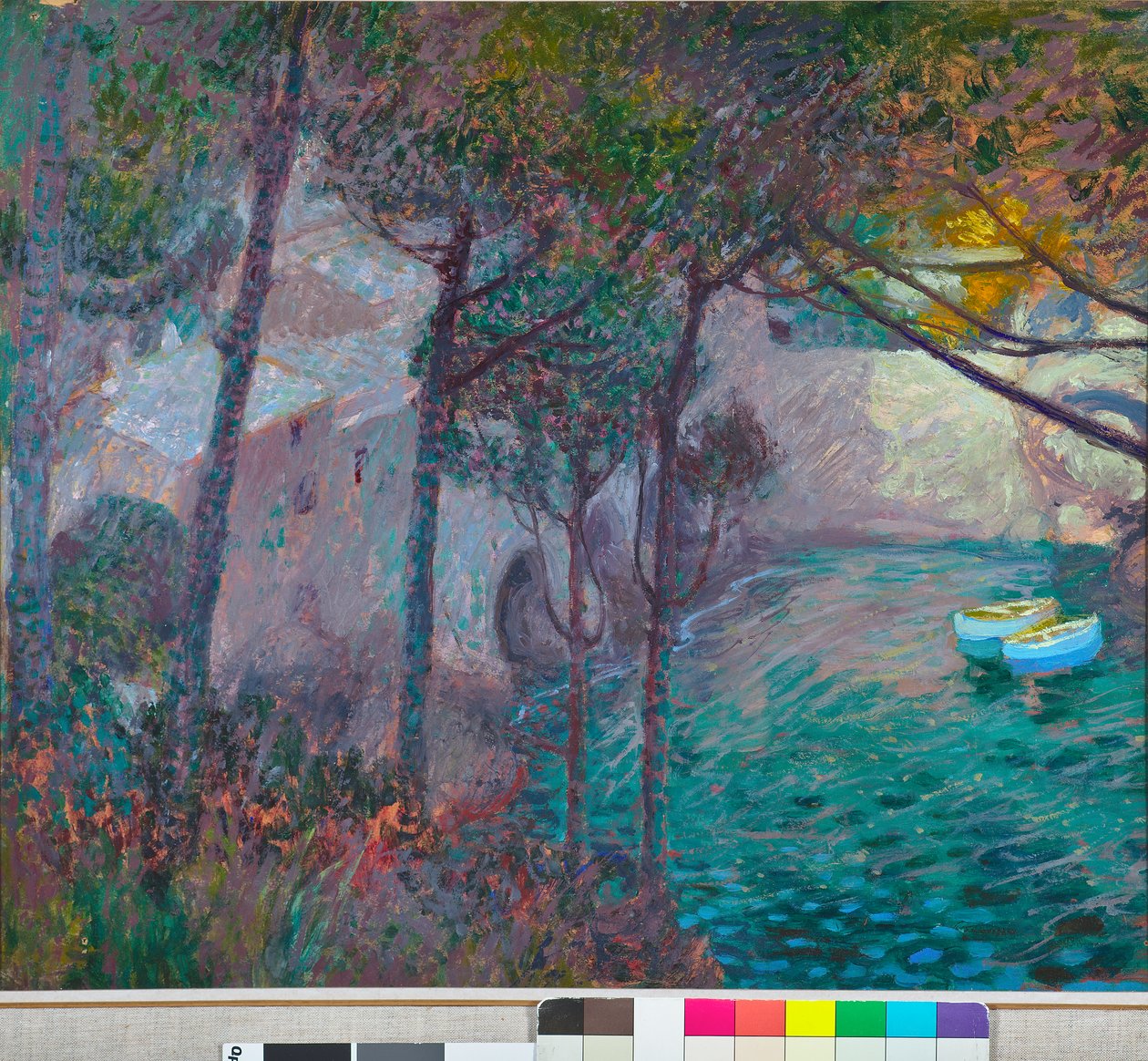 Bucht von San Fruttuoso, um 1913-15 von Rubaldo Merello