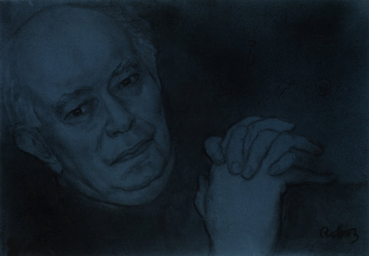 Porträt von Alan Ayckbourn von Rudolf Eichstaedt