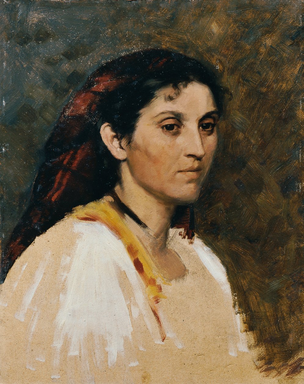 Kopf einer Römerin von Rudolf Schick